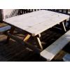 Swedish Redwood Picnic Bench with Optional Disabled Access - 1